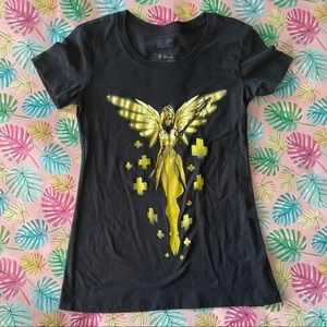 Overwatch Mercy T-Shirt , Medium, Black